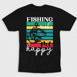 Kaos Fishing Make Me Happy