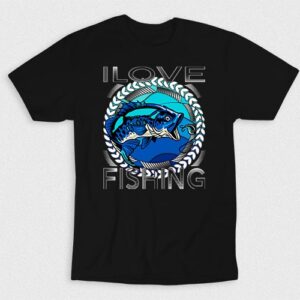 Kaos I Love Fishing V2
