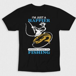 Kaos Im Just Happier When Fishing