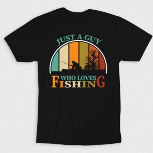 Kaos Just A Guy Who Loves Fishing V2