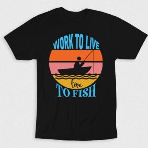 Kaos Work To Live Live To Fish