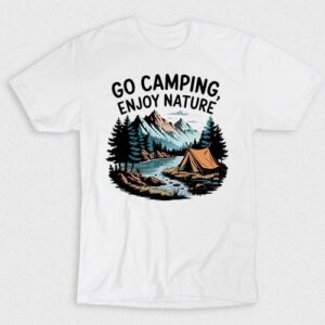 Kaos Go Camping Enjoy Nature V2