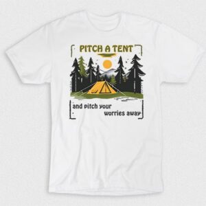 Kaos Pitch A Tent And Ditch Your Worries Away