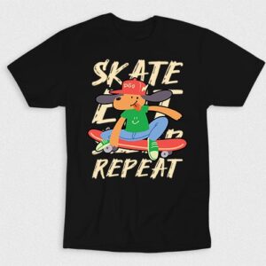 Kaos Eat Sleep Skate Repeat V1