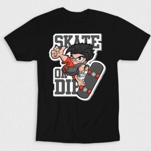 Kaos Skate Or Die V2