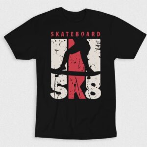 Kaos Skateboard SK8