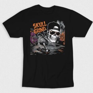 Kaos Skull Grind Skateboarder