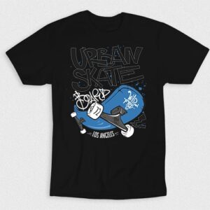 Kaos Urban Skateboard Wild And Free