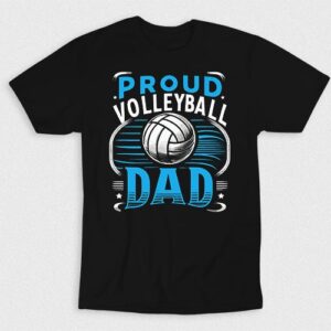 Kaos Proud Volleyball Dad