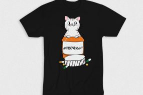 Kaos Anti Depressant Cat