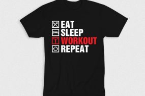 Kaos Eat Sleep Workout