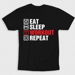 Kaos Eat Sleep Workout