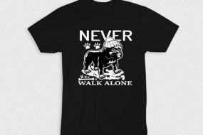 Kaos Dog Never Walks Alone