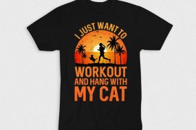 Kaos Workout Hang With Cat