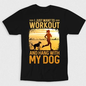 Kaos Workout Hang With Dog