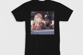 Kaos Rapper With Girl Anime