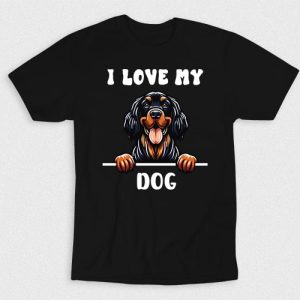 Kaos I Love My Dog