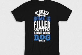 Kaos This Home Filled With Love Dog