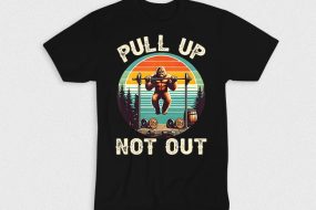 Kaos Pull Up Not Out
