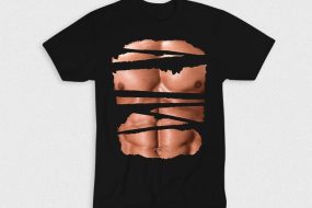 Kaos Shreded Abs