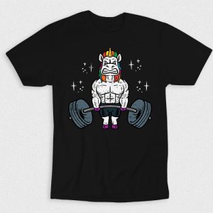 Kaos Unicorn Fitness Badass