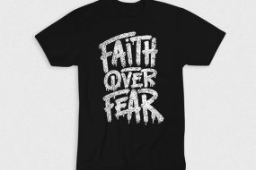 Kaos Kristen Faith Over Fear V2