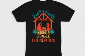 Kaos Kristen Stable Foundation Family