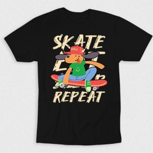 Kaos Eat Sleep Skate Repeat V1
