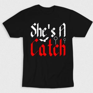 Kaos Couple He's A Keeper She's A Catch 02