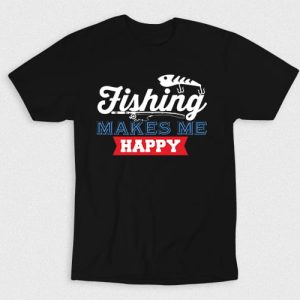 Kaos Fishing Makes Me Happy