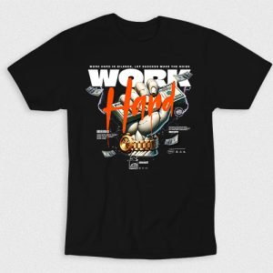 Kaos Work Hard
