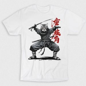 Kaos Ninja Cat