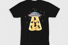 Kaos Cat Ufo