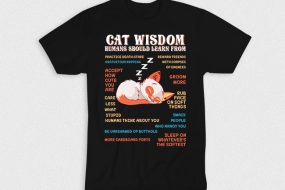Kaos Cat Wisdom