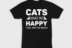 Kaos Cats Make Me Happy