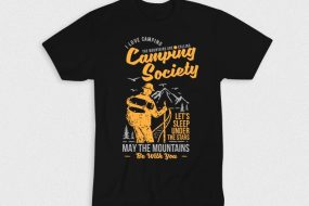 Kaos I Love Camping Society