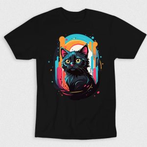Kaos Cat Watercolor