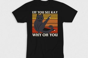 Kaos Eff You See Kay Cat
