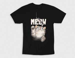 Kaos Cat Meow V1