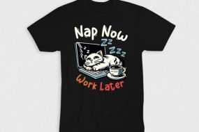 Kaos Nap Now Work Later