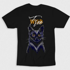 Kaos Wild And Free Cat