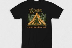 Kaos Home Is Where You Pitch A Tent