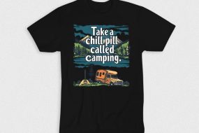 Kaos Take A Chill Pill Called Camping